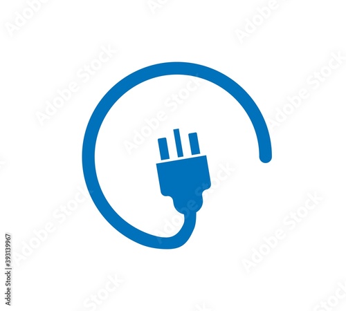 uk electric plug icon on white background. Vector