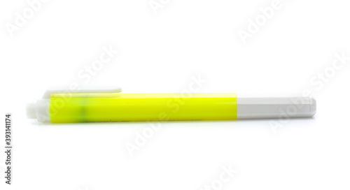 Colorful marker pen  isolated on white background