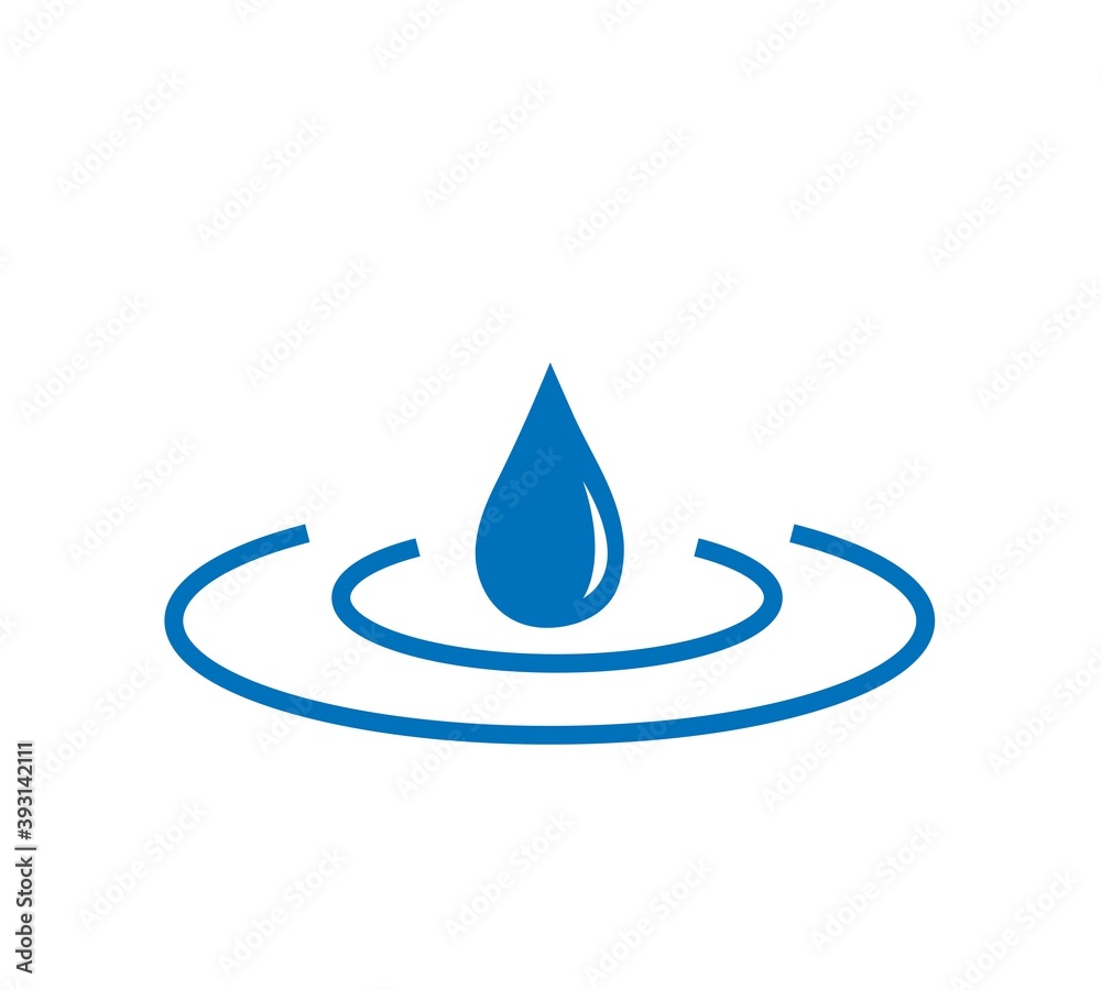 Water Drop vector icon isolated. Water Drop vector icon isolated.