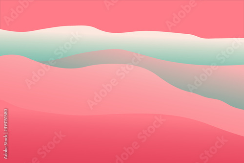 This abstract minimal shape tone. smooth mountain imagine. colors gradient background. colors excusive. for poster and postcard. design by esp10.