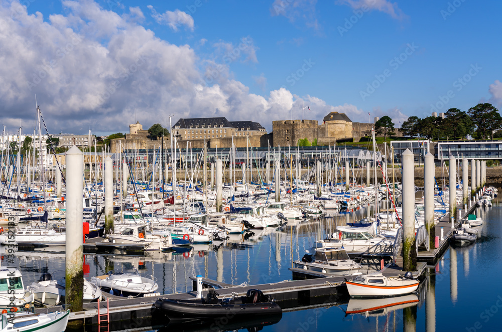Marina du château de Brest