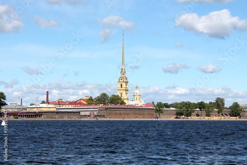 Peter and Paul Fortress - the outpost of St. Petersburg.	