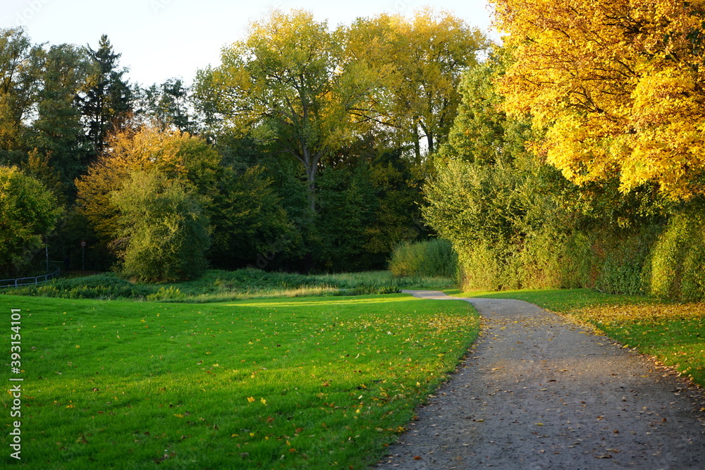 Fototapeta premium Park in Heepen 2020