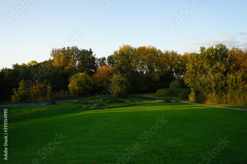 Park am Ölteich im November in Bielefeld