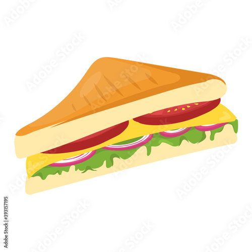 
Sandwich to satisfy between meals cravings
