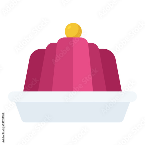 
A wobbly edible flavored jelly
