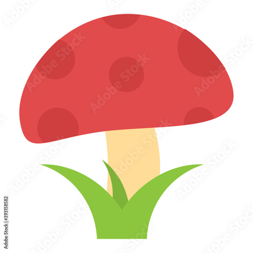 
A fleshy cultivation used in diet, a mushroom
