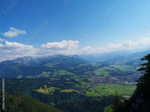 landscape with clouds