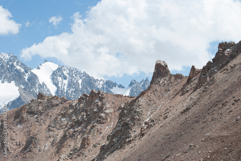 Fototapeta premium mountains in the snow