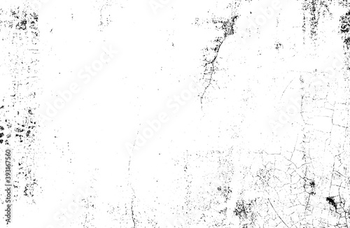 Destroyed crumbled plaster on aged painted brushed surface. Shabby exterior city putty. Rough grunge chipped edges of worn block. Old messy rustic peeling stone. Retro moldy cement slab for 3d design