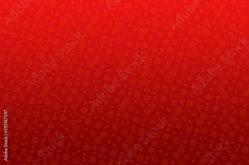 Snowflakes on red background. Christmas red background