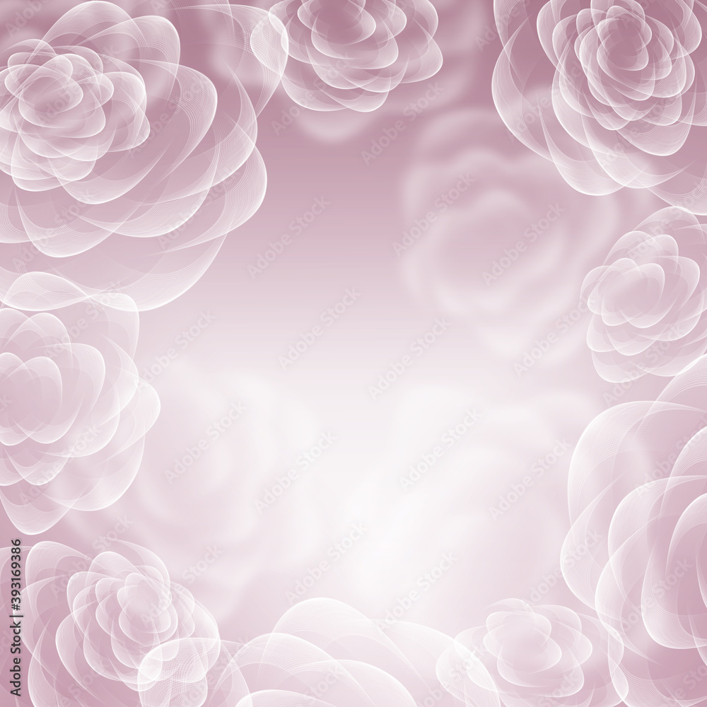 Floral romantic tender pink background. Floral romantic tender pink background.