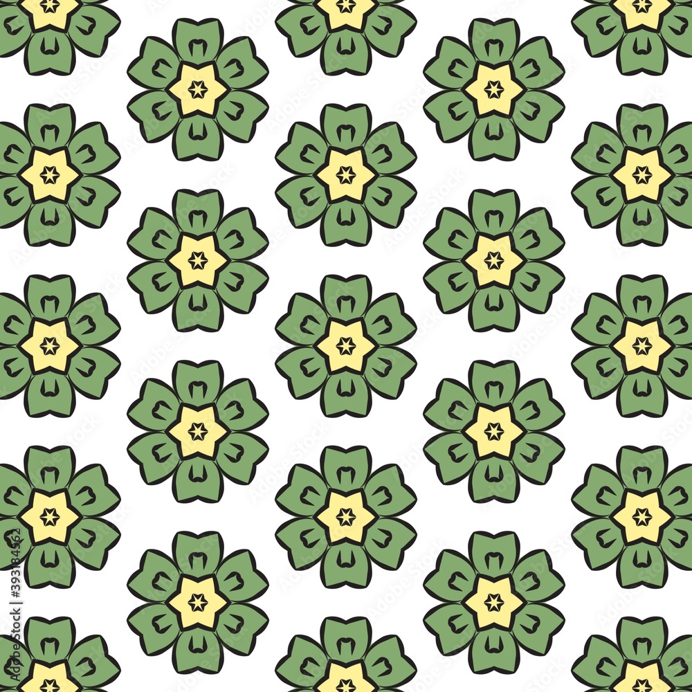Seamless pattern made from any geometrical shape for creative design background. illustration Seamless pattern made from any geometrical shape for creative design background. illustration