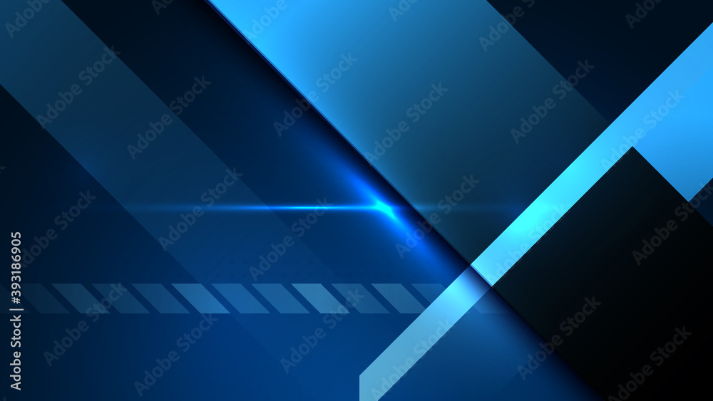 Vector design for abstract blue neon light Vector design for abstract blue neon light