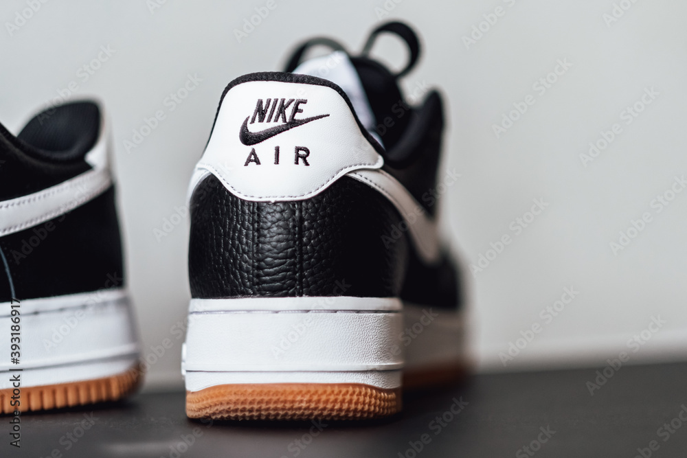 Nike Air Force 1 Low 07. Nike Sneaker Life Style. Nike company. Product  shots. Rostov-on-Don, Russia. 21 November 2019 Stock Photo | Adobe Stock