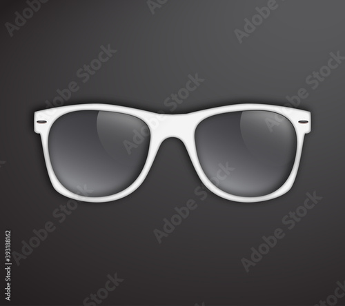 Sunglasses vector illustration background
