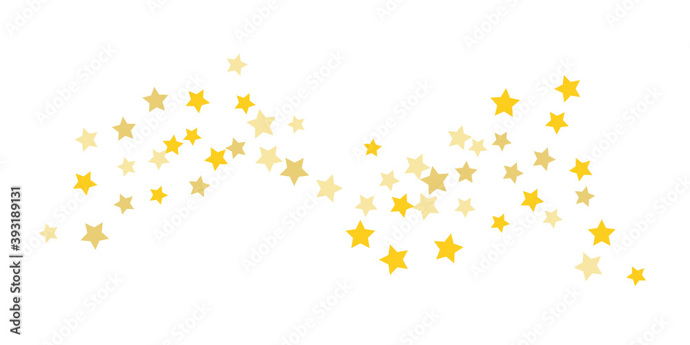 Star confetti. Star confetti.