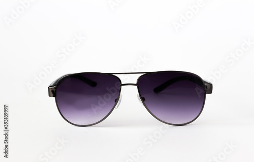 Classic sunglasses on a white background. Isolated object.