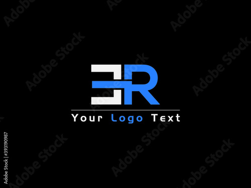 RE R E Logo Image, re e r Letter Type Logo Icon Design