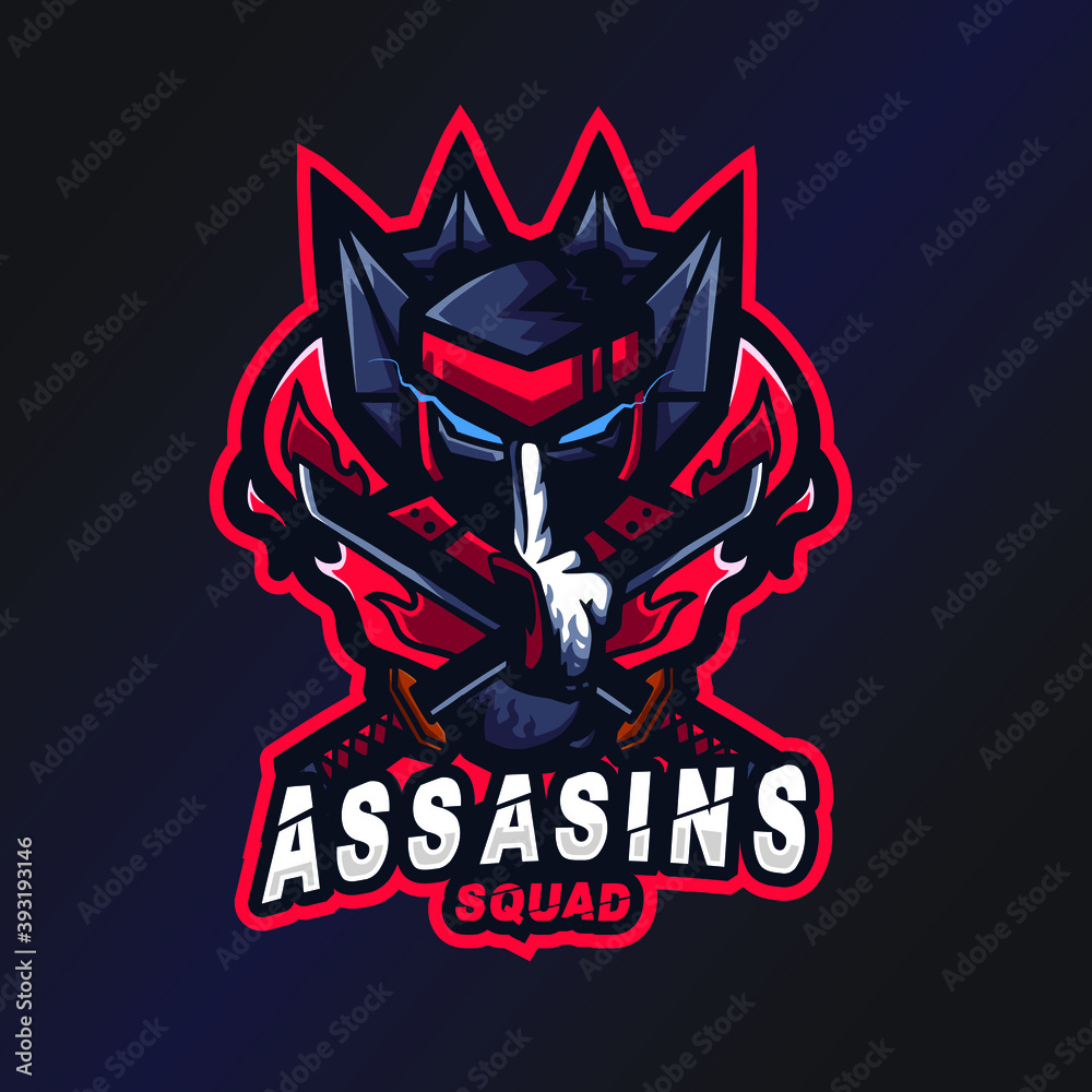 Assassin\'s Squad Esports Logo. Ninja Logo. Esport Team Logo ...