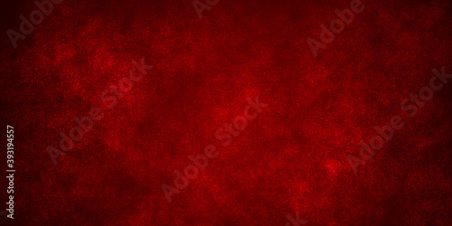 red textured abstract homogeneous festive background for banners with shaded edges. Christmas backdrop