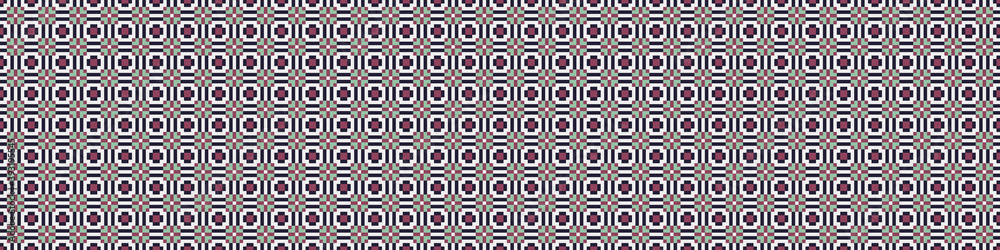 Abstract Cross Pattern Dots Logo generative computational art illustration