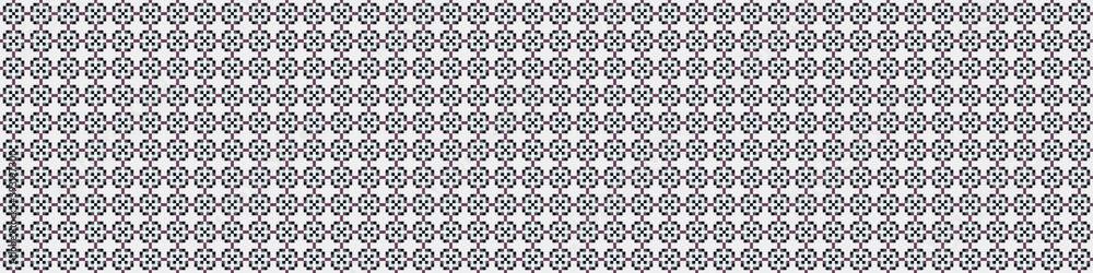 Abstract Cross Pattern Dots Logo generative computational art illustration