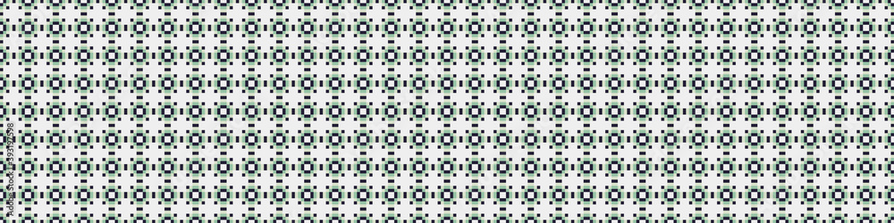 Abstract Cross Pattern Dots Logo generative computational art illustration