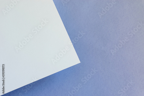 View of bicolor paper background. Aqua blue and light blue shades for any purposes.