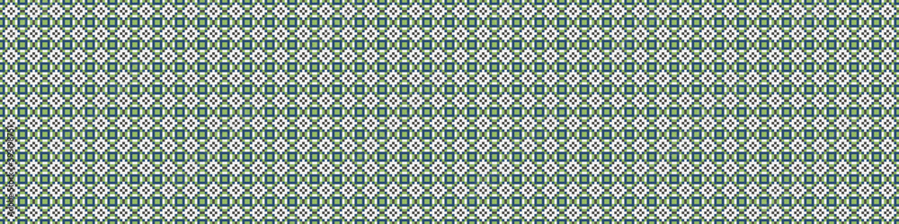 Abstract Cross Pattern Dots Logo generative computational art illustration