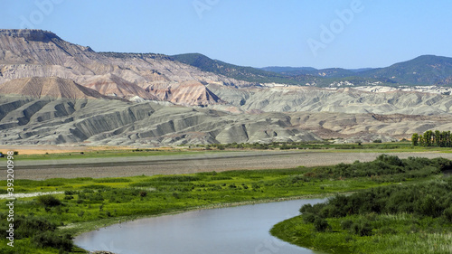 Araks in Nakhchivan under clear sky photo