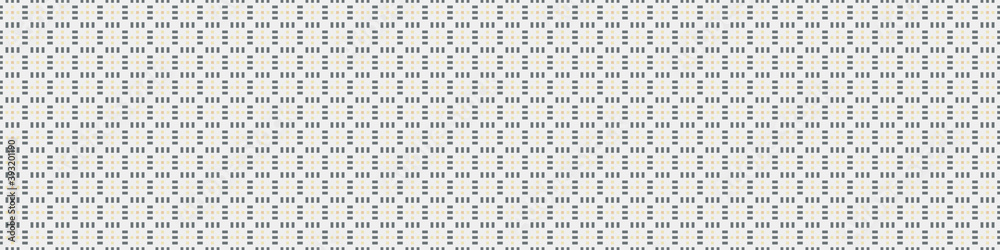 Fototapeta premium Abstract Cross Pattern Dots Logo generative computational art illustration