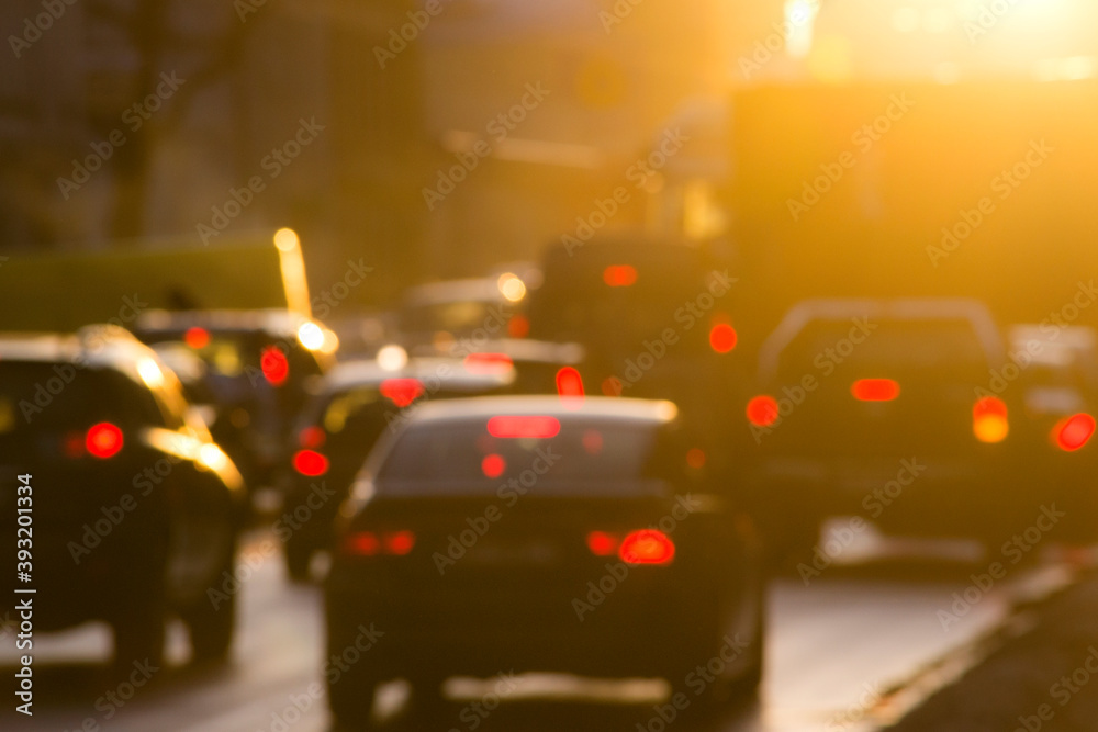 traffic in the blur 