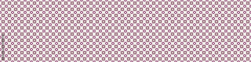 Abstract Cross Pattern Dots Logo generative computational art illustration