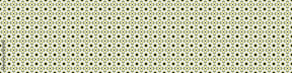 Fototapeta premium Abstract Cross Pattern Dots Logo generative computational art illustration