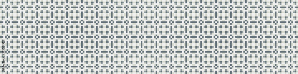 Fototapeta premium Abstract Cross Pattern Dots Logo generative computational art illustration