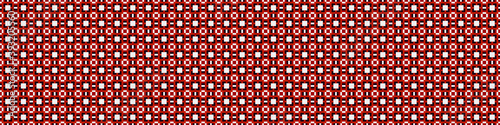 Abstract Cross Pattern Dots Logo generative computational art illustration