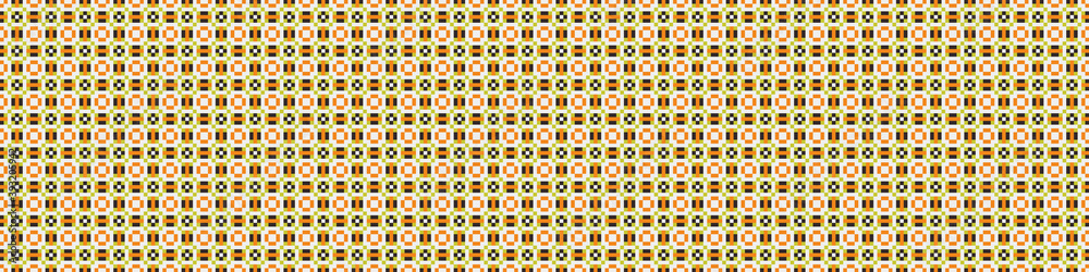 Abstract Cross Pattern Dots Logo generative computational art illustration