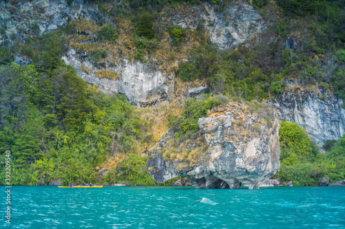 Marble Cathedral at Puerto Rio Tranquilo  Patagonia - Chile.