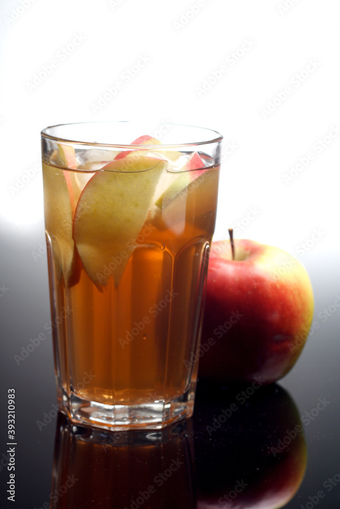 Close-up of apple juice Close-up of apple juice