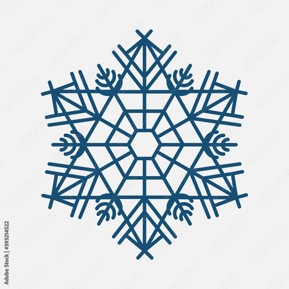 Vector set of snowflakes. Winter blue christmas snow flake crystal element. Xmas frost flat isolated silhouette symbol. Weather illustration ice collection. Vector set of snowflakes. Winter blue christmas snow flake crystal element. Xmas frost flat isolated silhouette symbol. Weather illustration ice collection.