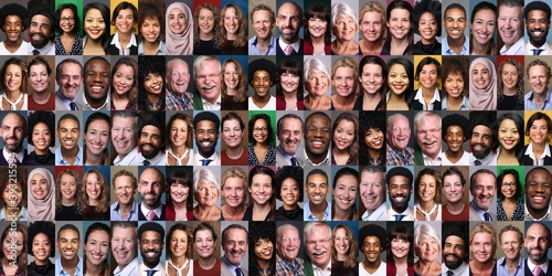 Photography Group of beautiful people in front of a background