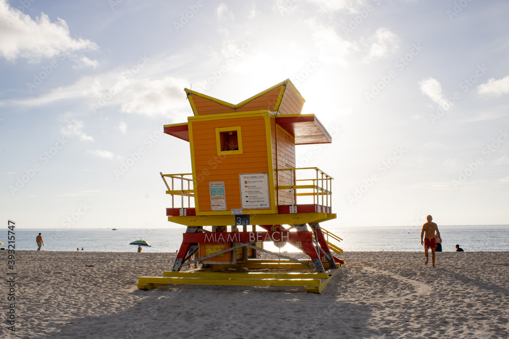 Life guard tower - Orange Life guard tower - Orange