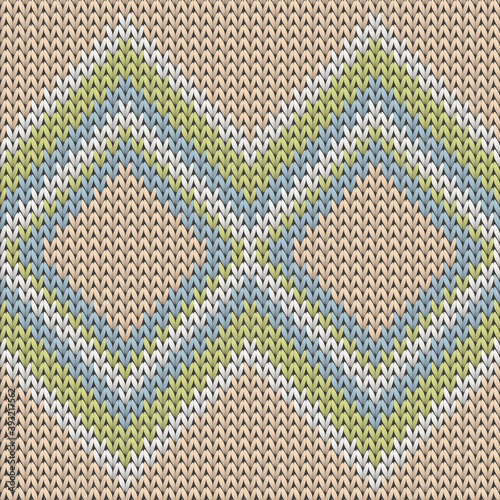 Cool rhombus argyle knitted texture geometric 