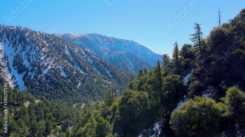 Snowcapped San Gabriel Mountains