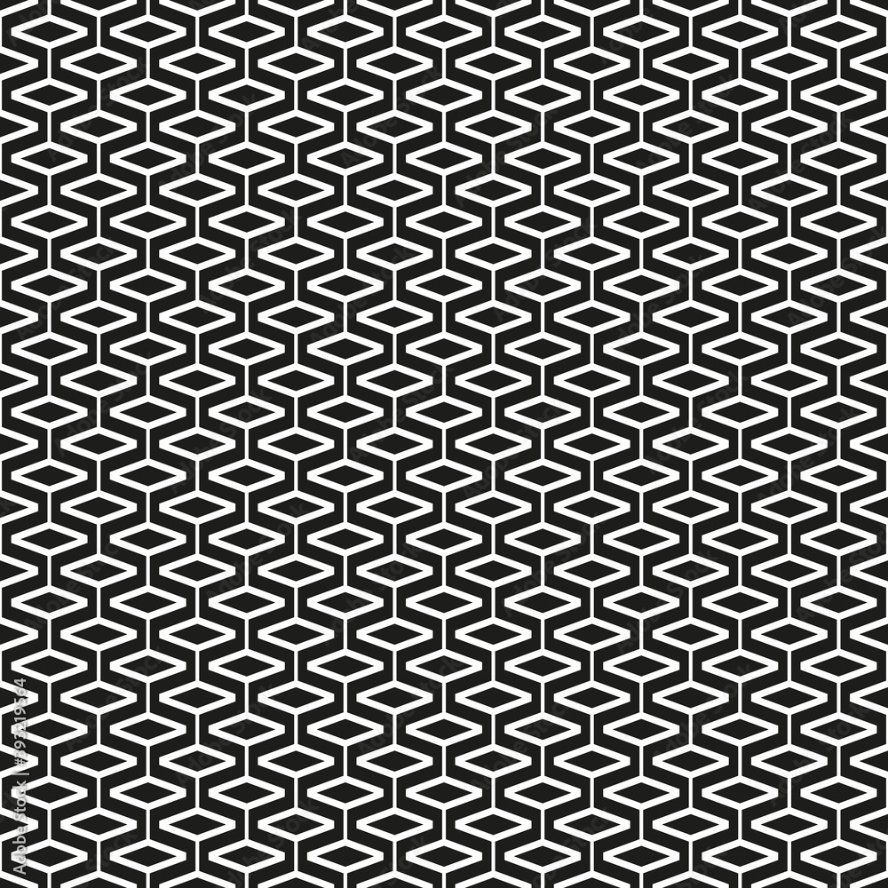 Seamless abstract geometric pattern background