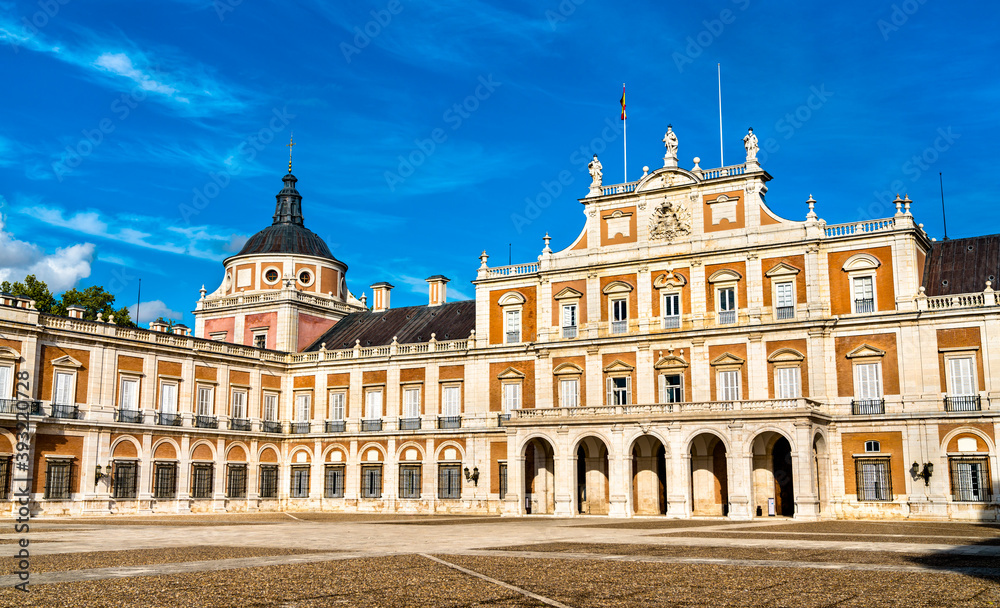 The Royal Palace of Aranjuez, a former Spanish royal residence