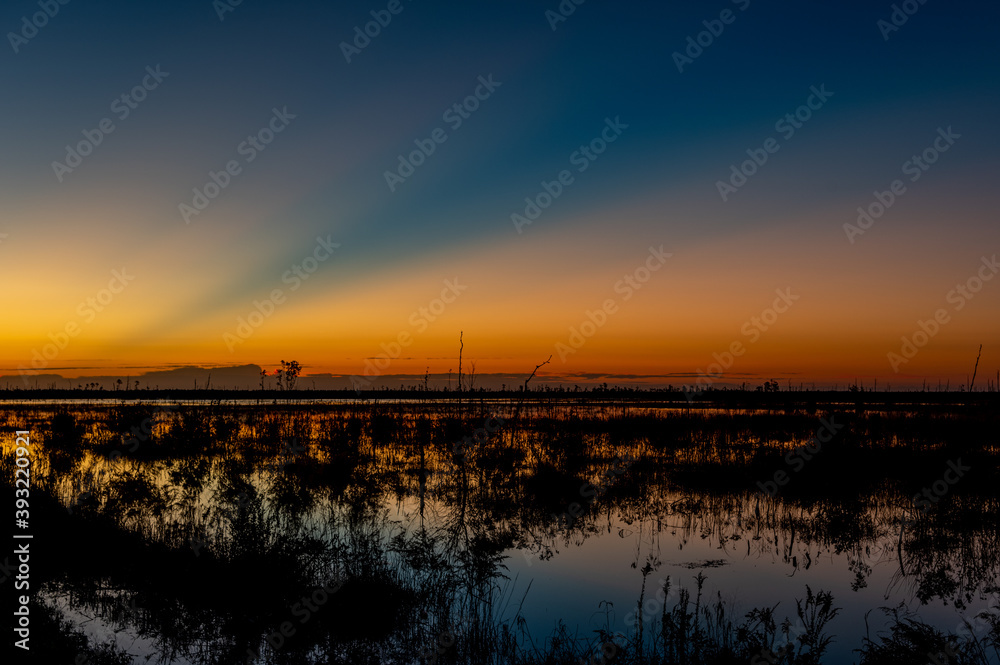 Twilight Sky in the Wild Country Twilight Sky in the Wild Country