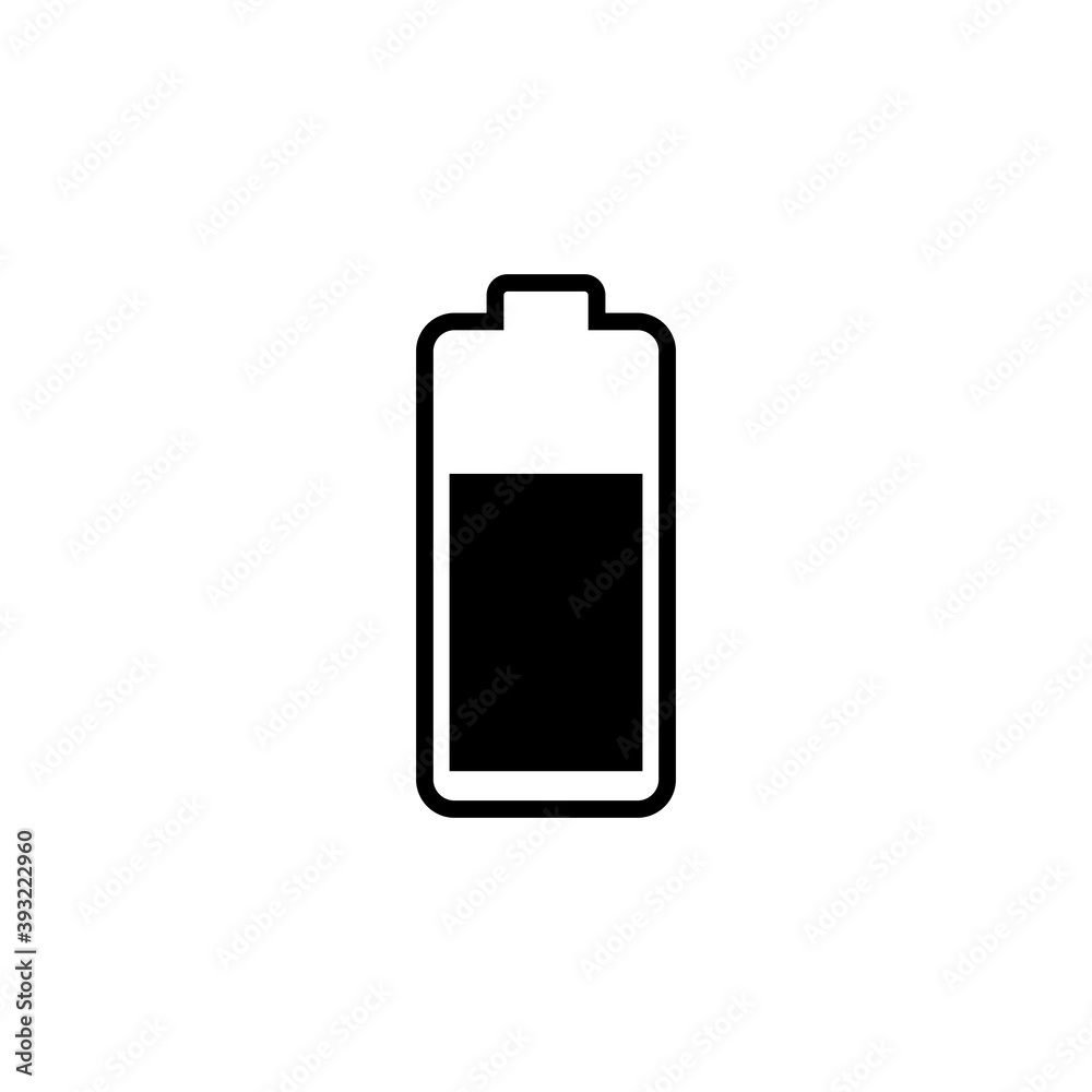 Battery vector icon. battery charge level. battery Charging icon Battery vector icon. battery charge level. battery Charging icon