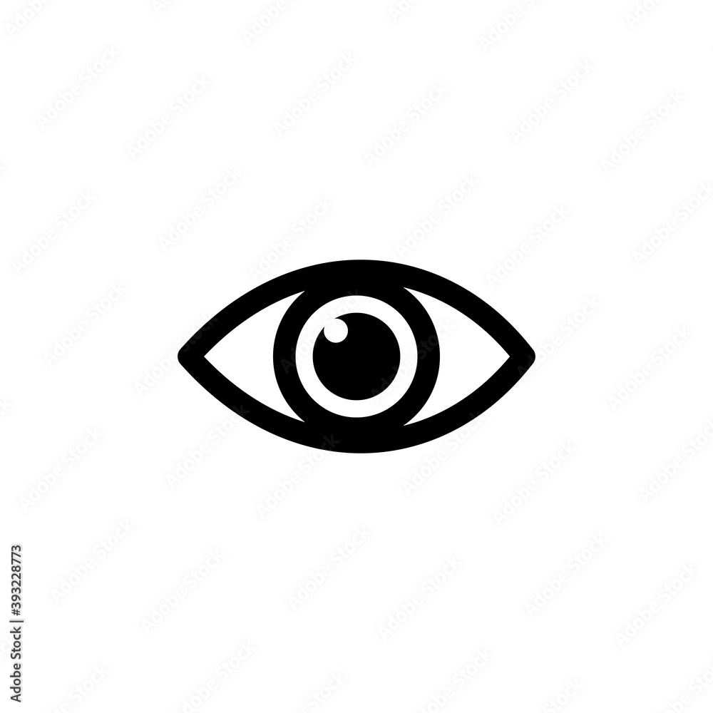 Eye icon vector. Eye vector icon. Look and Vision icon Eye icon vector. Eye vector icon. Look and Vision icon